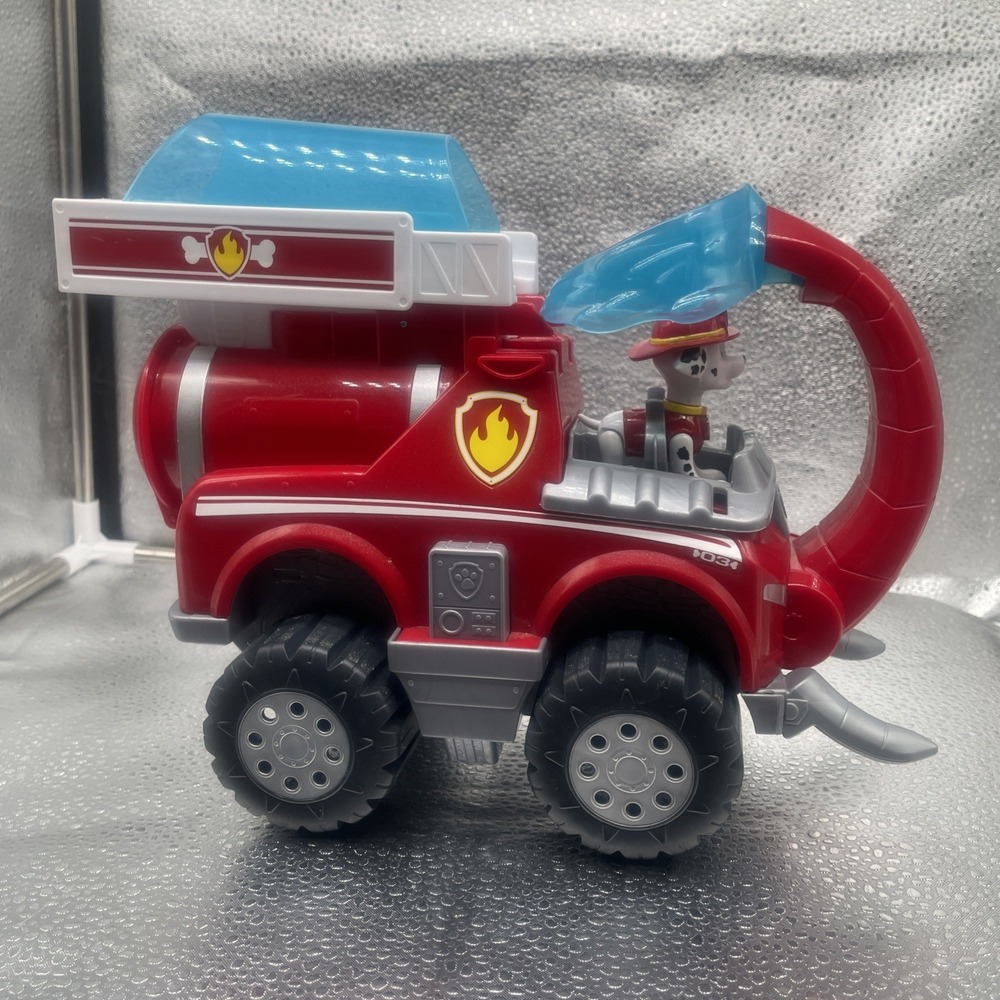 Paw Patrol Jungle Pups Marshall Elephant Firetruck w/Projectile Launcher